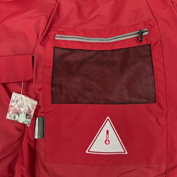 Parja quilted duck down puffer with detachable hood & fur trim - Picture 3 of 6